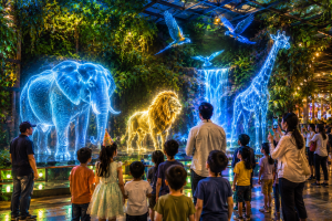 Wild hologram birthday vibes Hologram Zoo Sydney, we combine amazing futuristic tech